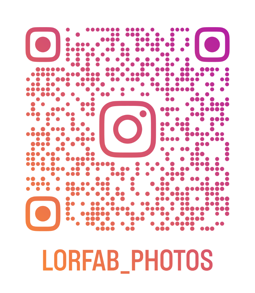QR Code Instagram @lorfab_photos